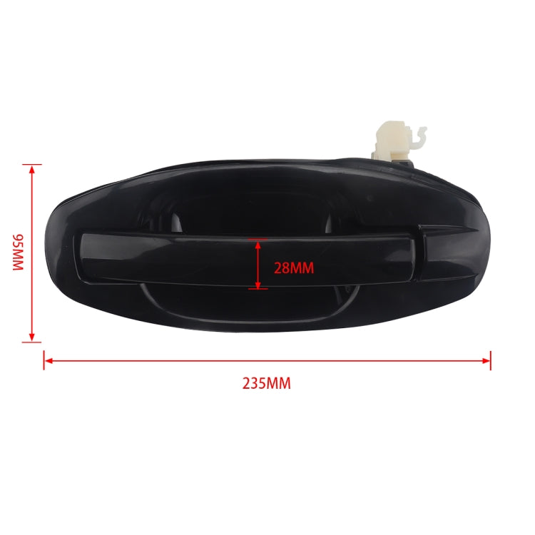 A5406-03 Car Rear Left Outside Door Handle 8365026000 for Hyundai Santa Fe 2001-2006