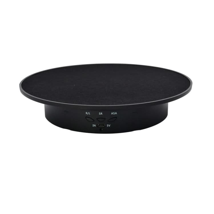 20cm USB Electric Rotating Turntable Display Stand Video Shooting Props Turntable for Photography, Load: 8kg-Reluova