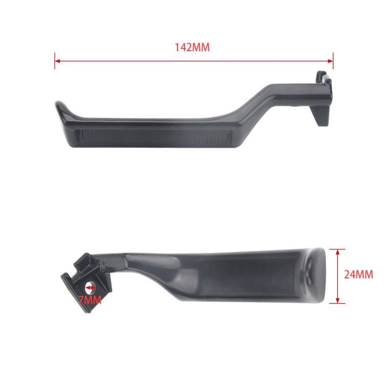 2 PCS A5846 Car Metal Inside Door Handle E7TZ152260/01A for Ford-Reluova