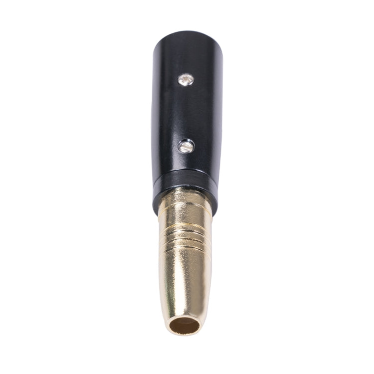 2 PCS LZ1164G Gilded 6.35mm Female to XRL Male Audio Adapter Microphone Stereo Speaker Connector-Reluova