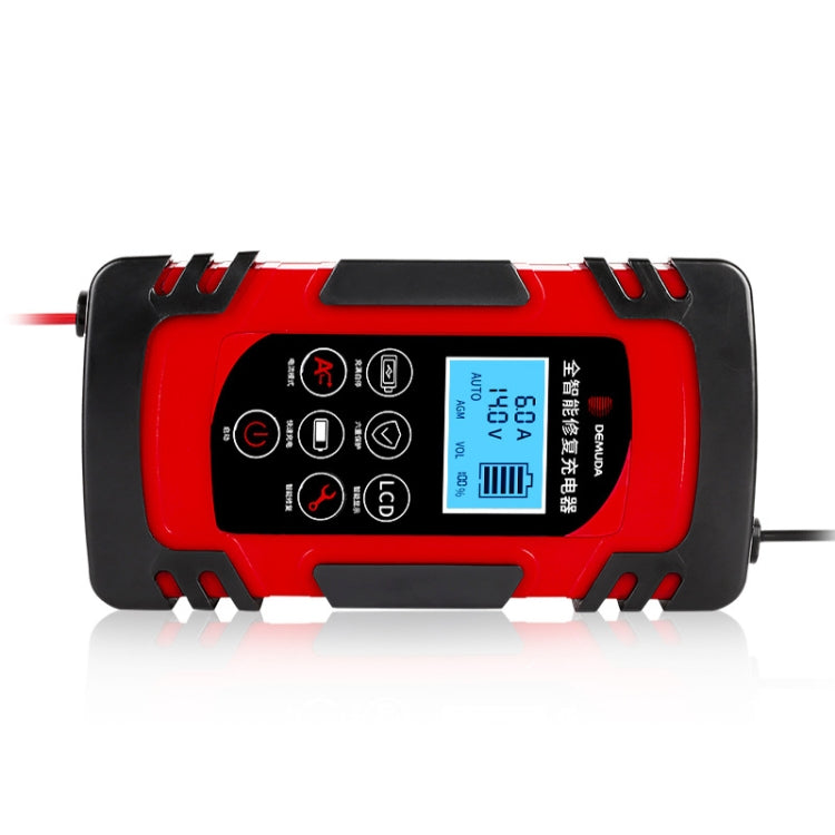 DEMUDA DC-80 Car Battery Charger 12V/24V Intelligent Pulse Repair Type Lead-acid Battery ÎҵÄÉ̵ê