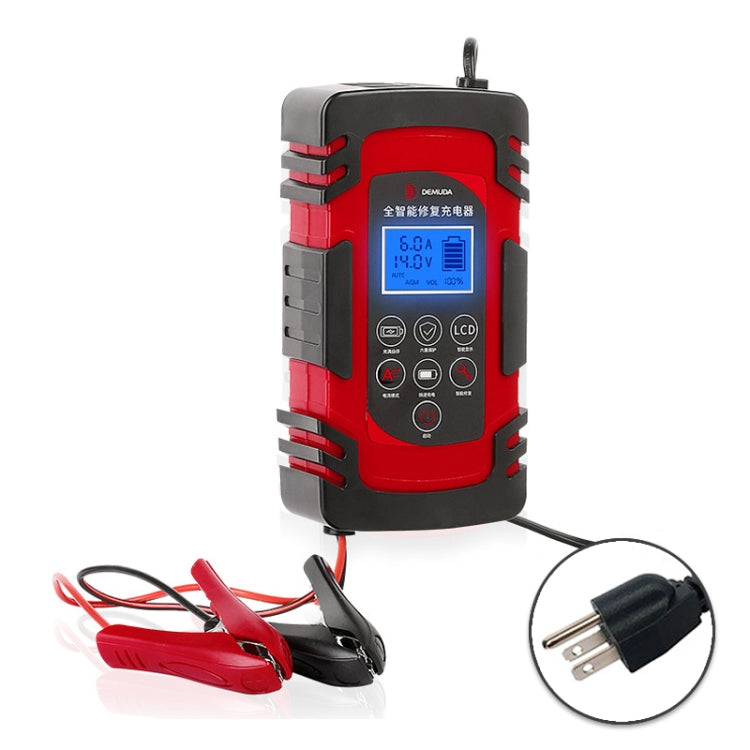 DEMUDA DC-80 Car Battery Charger 12V/24V Intelligent Pulse Repair Type Lead-acid Battery ÎҵÄÉ̵ê