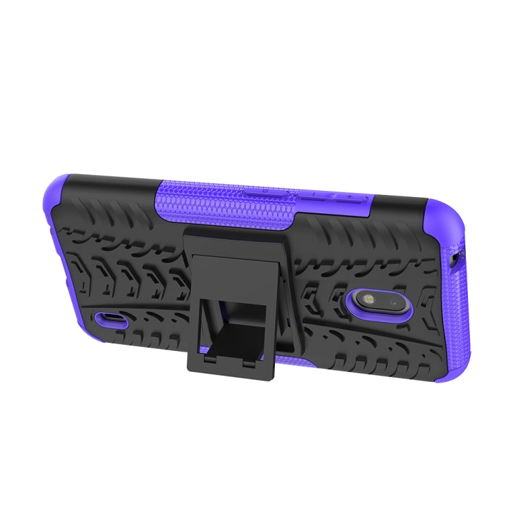 Tire Texture TPU + PC Shockproof Case with Holder My Store