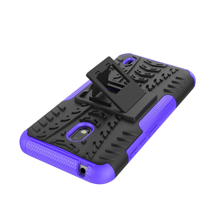 Tire Texture TPU + PC Shockproof Case with Holder My Store