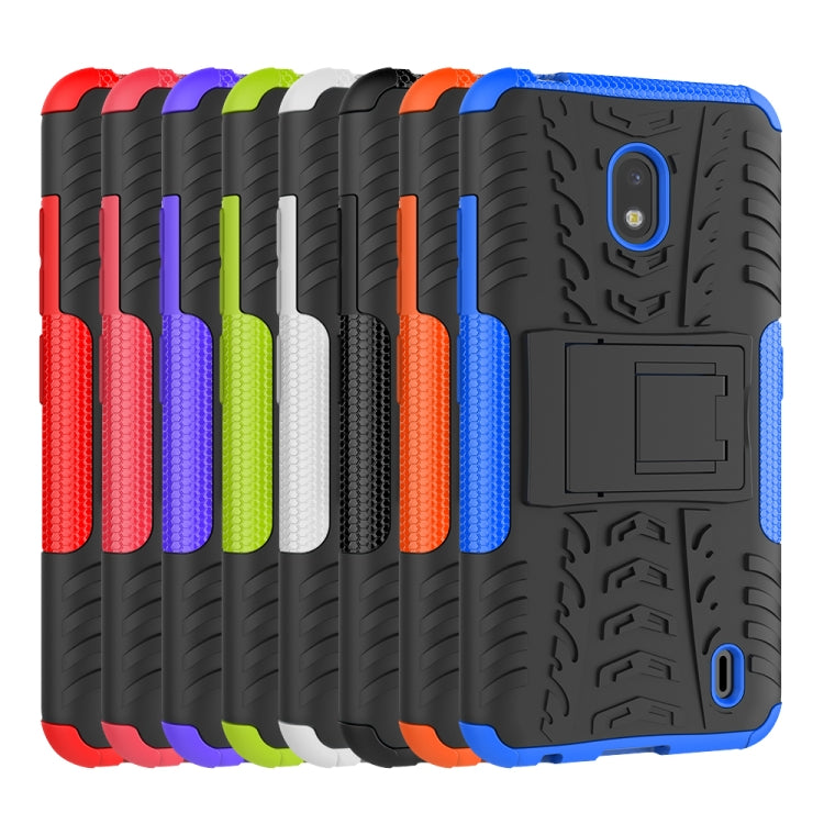 Tire Texture TPU + PC Shockproof Case with Holder My Store