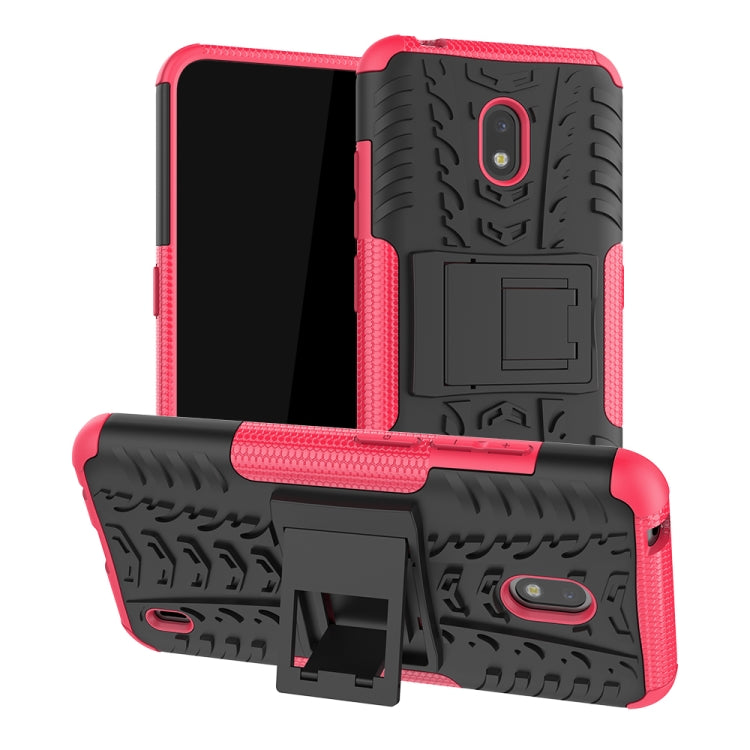 Tire Texture TPU + PC Shockproof Case with Holder My Store