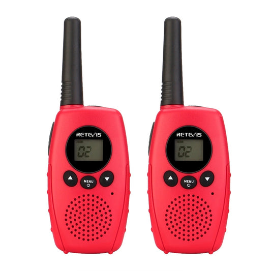 1 Pair RETEVIS RT628B 0.5W EU Frequency 446MHz 3CHS Simple Handheld Children Walkie Talkie