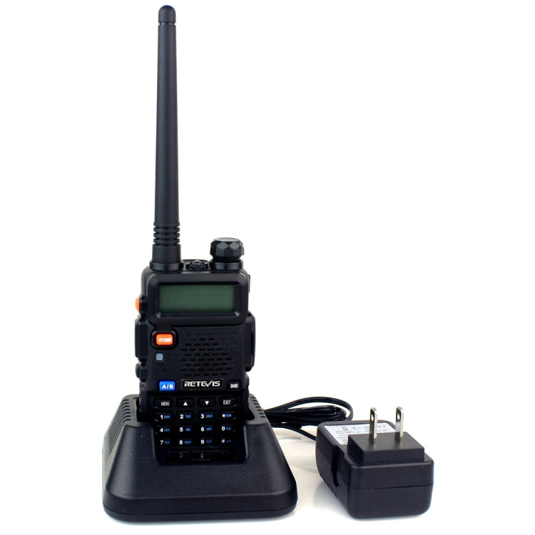 RETEVIS RT-5R 400-520MHz + 136-174MHz 128CHS USB Two-segment Handheld Walkie Talkie