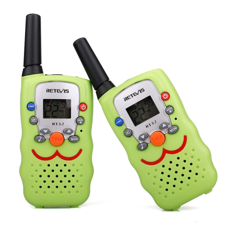 1 Pair RETEVIS RT32 0.5W US Frequency 462.550-467.7125MHz 22CH Handheld Children Walkie Talkie