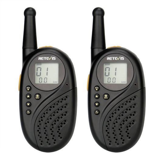 1 Pair RETEVIS RT35 0.5W US Frequency 462.550-467.7125MHz 22CH Handheld Children Walkie Talkie