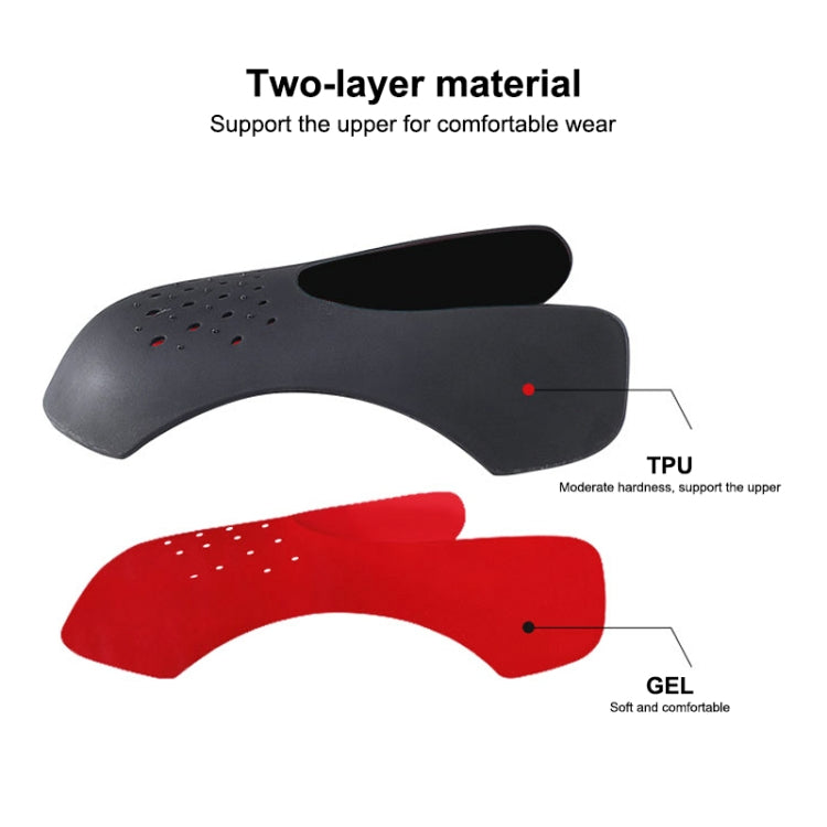 1 Pair 005 Anti-crease Anti-bending Anti-cracking Shoe Shield Protector