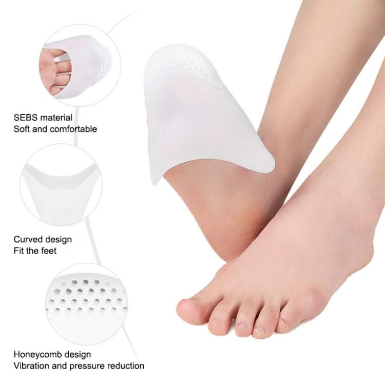 5 Pairs 017 Thicken Soft Wear Protection Toe Protector Toe Cap Cover-Reluova