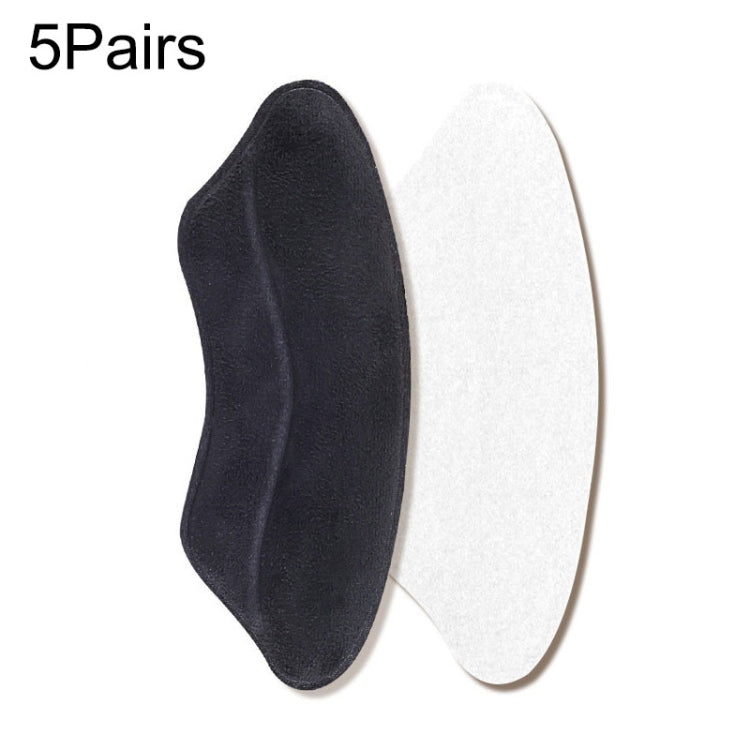 5 Pairs 062 High-heeled Shoes Sponge Soft Anti-abrasion Anti-slip Heel Protective Sticker