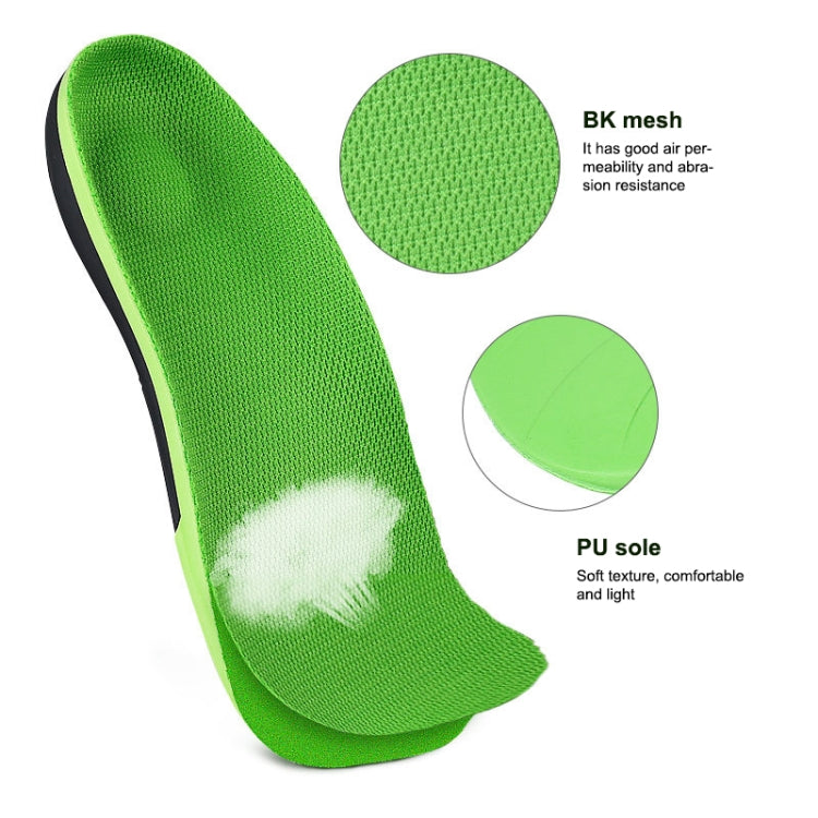 1 Pair 068 Sports Shockproof Massage Arch Of Foot Flatfoot Support Insole Shoe-pad