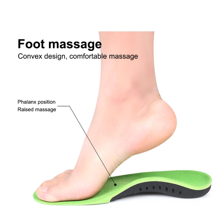 1 Pair 068 Sports Correct Shockproof Massage Arch Of Foot Flatfoot Support Insole Shoe-pad