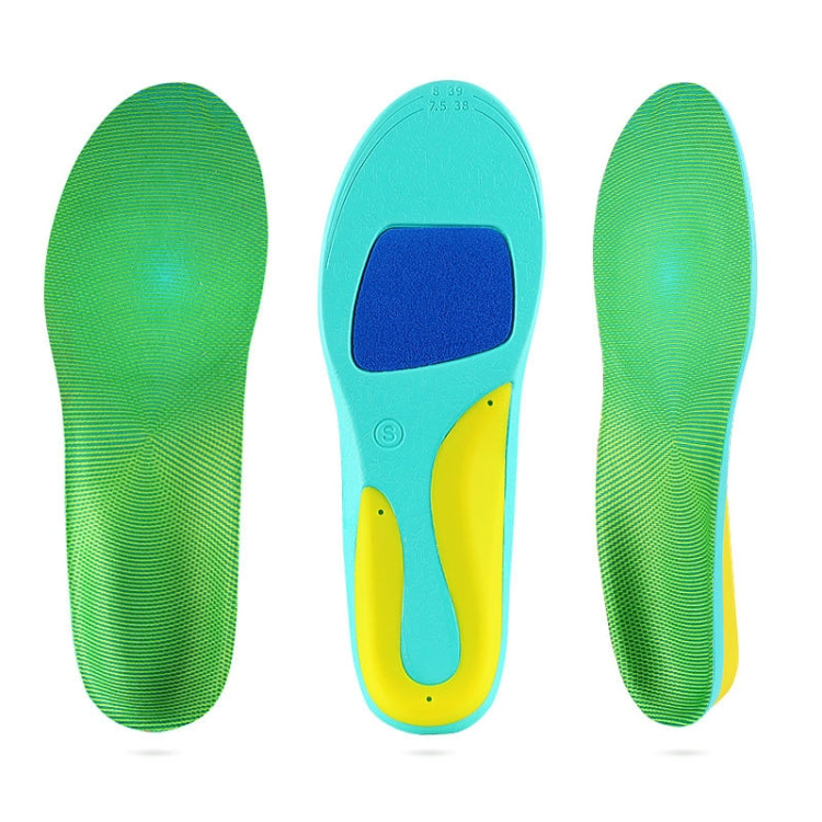 1 Pair 070 Sports Lightweight Shockproof Arch Of Foot Support Full Insole Shoe-pad