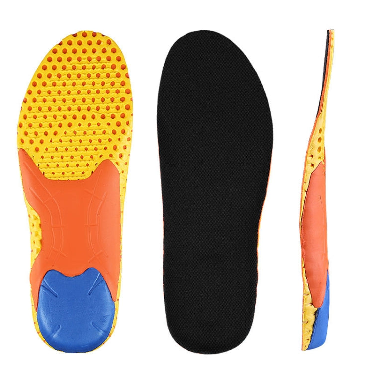 1 Pair 078 Thicken Breathable Shockproof Sports Insole Shoe-pad