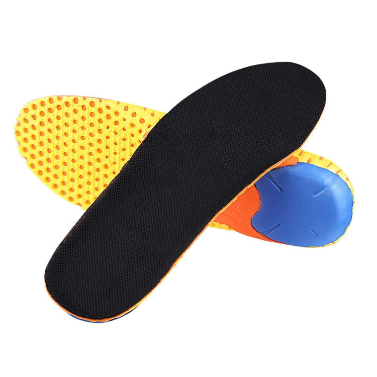 1 Pair 078 Thicken Breathable Shockproof Sports Insole Shoe-pad