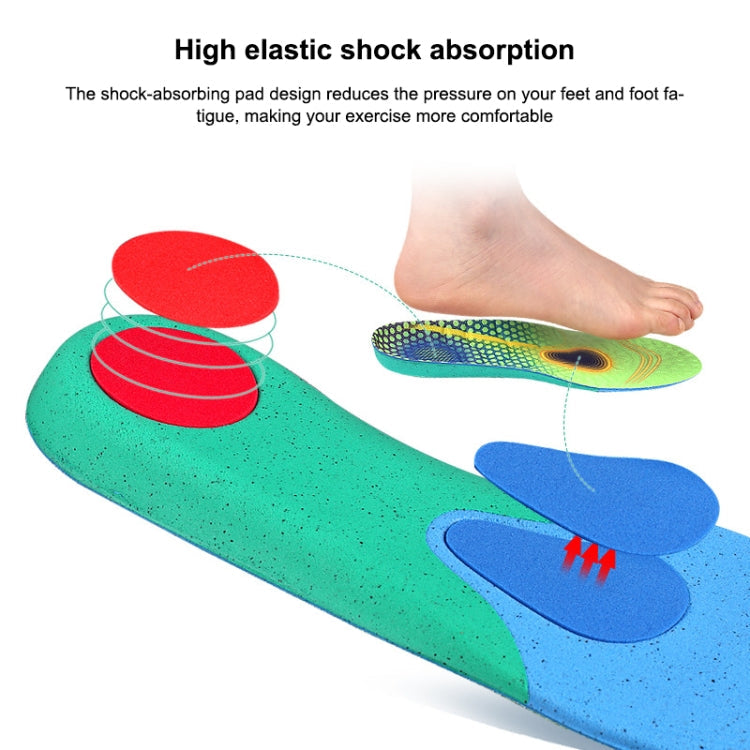 1 Pair 079 Casual Shockproof Massage Arch Of Foot Sports Insole Shoe-pad