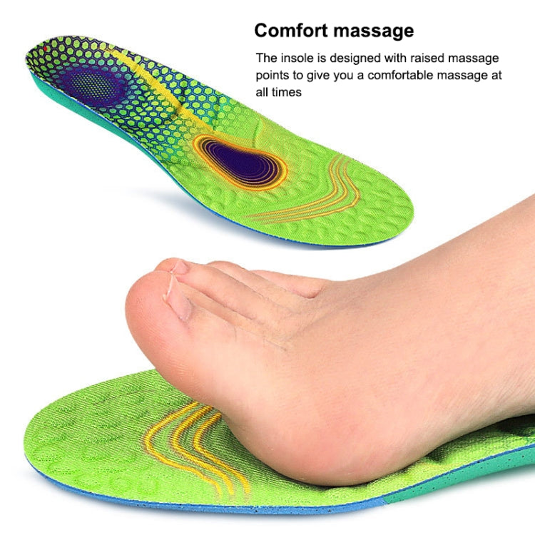 1 Pair 079 Casual Shockproof Massage Arch Of Foot Sports Insole Shoe-pad