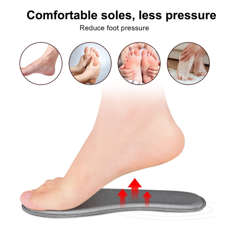 Thicken Breathable Non-slip Shockproof Memory Cotton Sports Full Insole Shoe-pad My Store