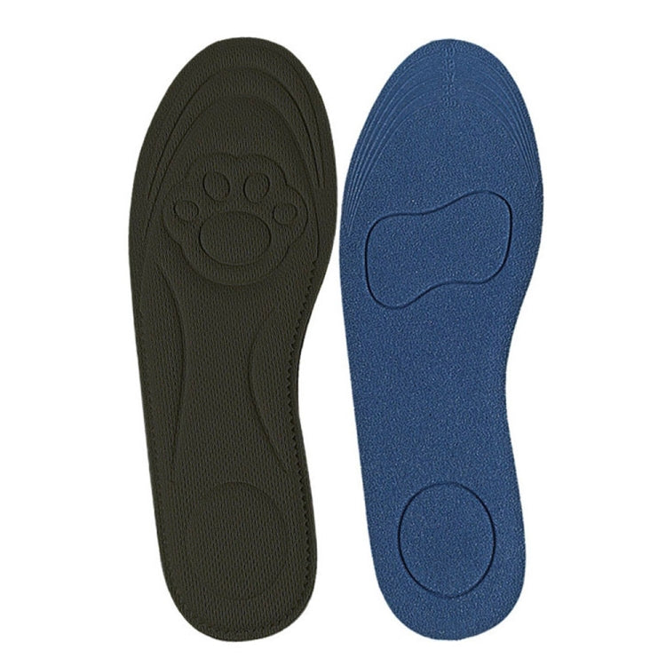 082 Soft Breathable Shockproof Massage Cat Paw Sports Full Insole Shoe-pad, Size: 225-250mm