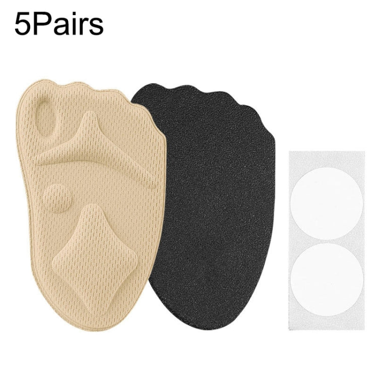 5 Pairs 085 Multi-function High Heels Soft Breathable 4D Sponge Forefoot Pad My Store