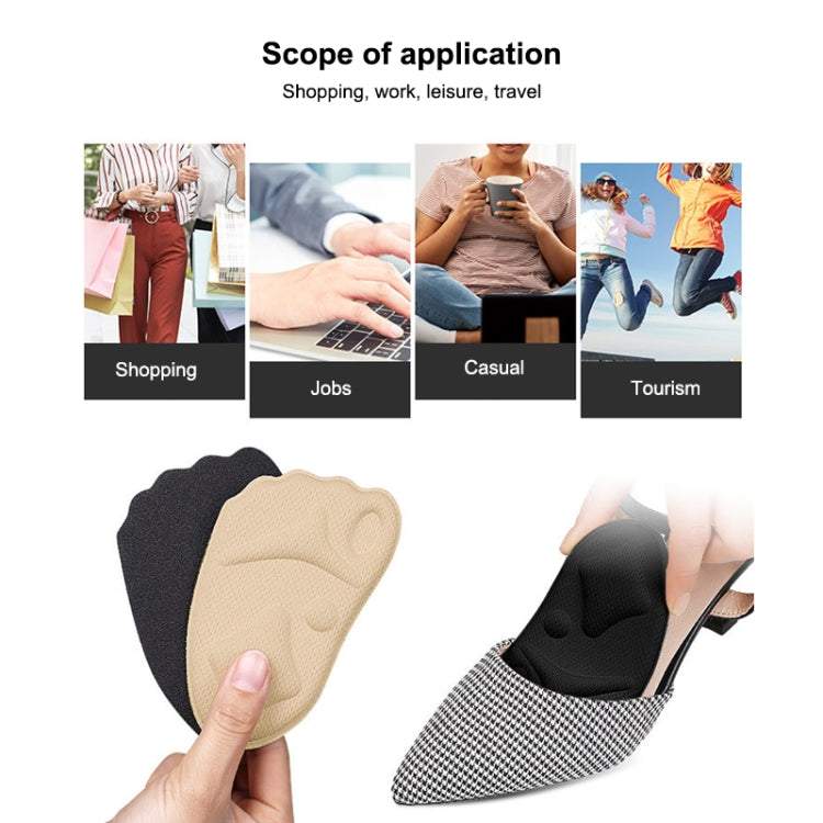 5 Pairs 085 Multi-function High Heels Soft Breathable 4D Sponge Forefoot Pad My Store