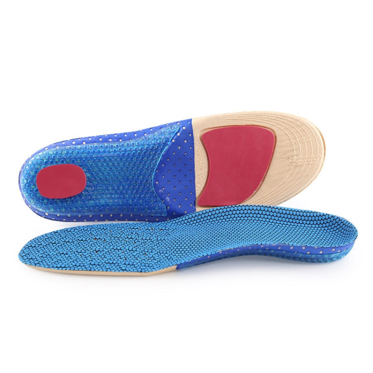 1 Pair 641 Casual Non-slip Shockproof Breathable Arch Of Foot Sports Insole Shoe-pad