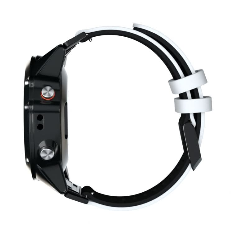 For Garmin Fenix 6X Two-color Silicone Quick Release Replacement Strap Watchband