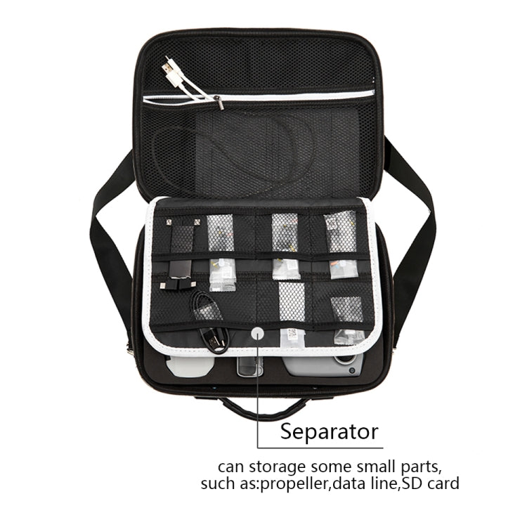 Portable Single Shoulder Storage Travel Carrying Cover Case Box with Baffle Separator for DJI Air 2S My Store