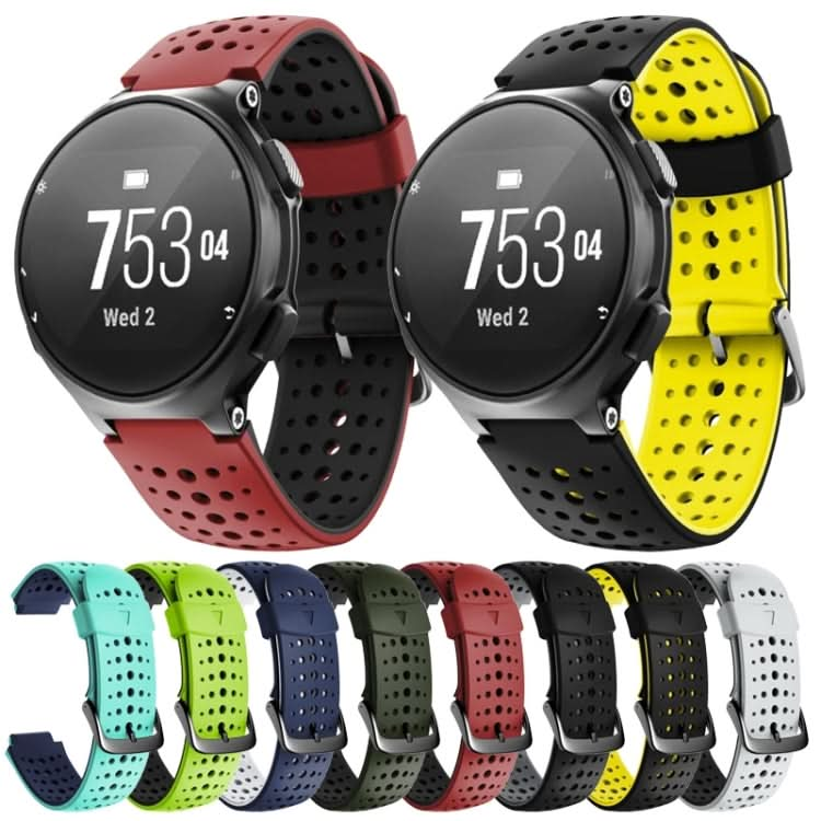 Two-color Silicone Replacement Strap Watchband