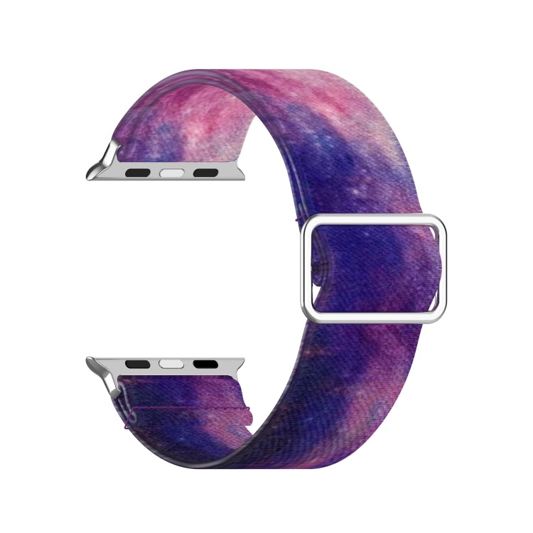 Adjustable Elastic Print Watch Strap