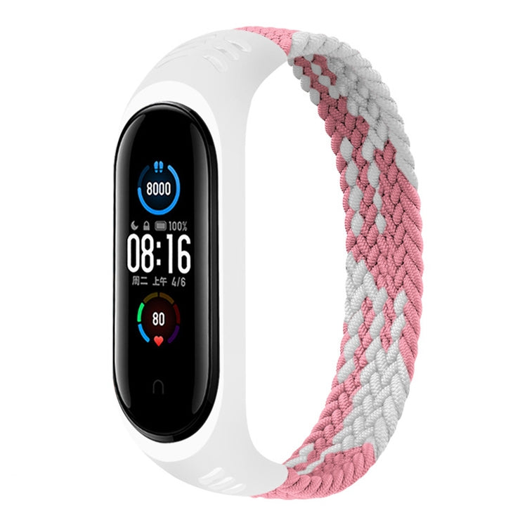 For Xiaomi Mi Band 6 / 5 / 4 / 3 / 2 Universal Silicone Elasticity Weave Replacement Strap Watchband, Series 2