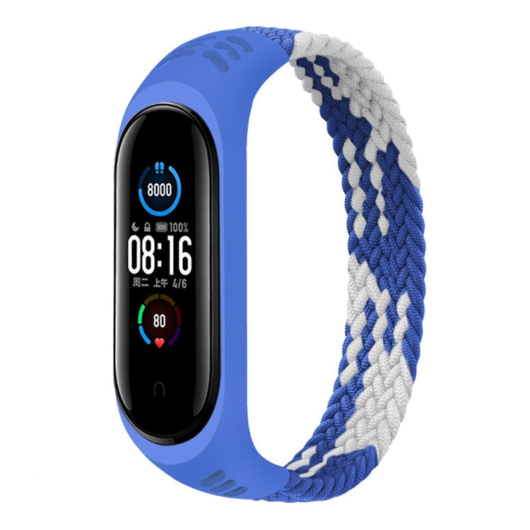 For Xiaomi Mi Band 6 / 5 / 4 / 3 / 2 Universal Silicone Elasticity Weave Replacement Strap Watchband, Series 2