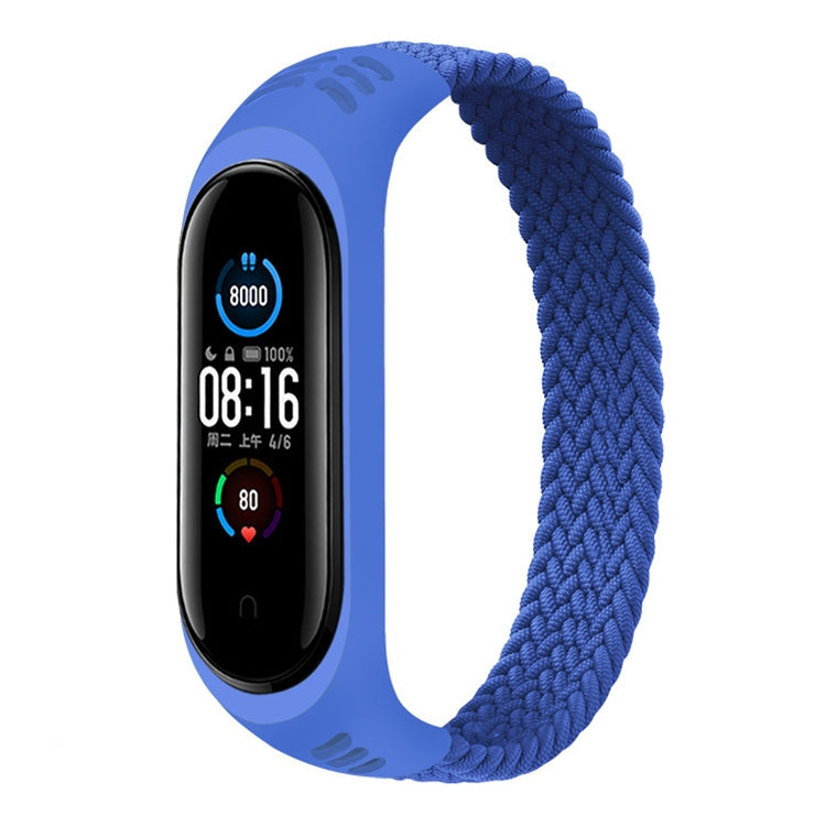 For Xiaomi Mi Band 6 / 5 / 4 / 3 / 2 Universal Silicone Elasticity Weave Replacement Strap Watchband, Series 2