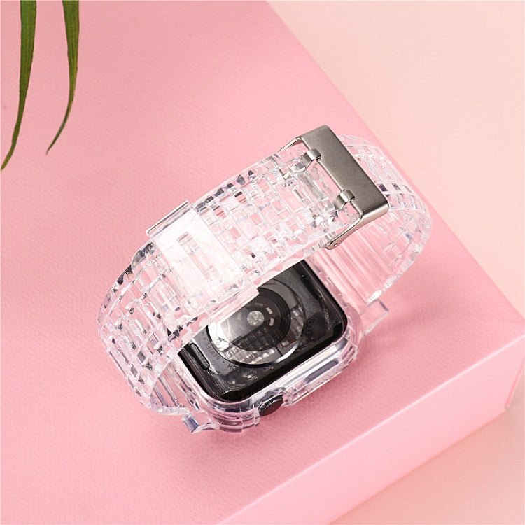 Crystal Clear Color Contrast Replacement Strap Watchband