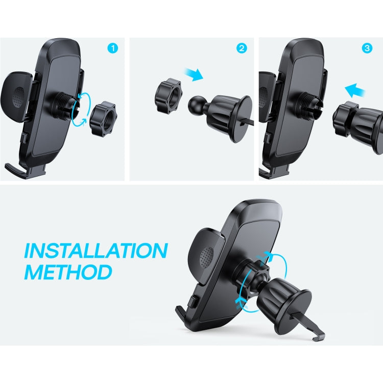 JOYROOM JR-ZS259 360-degree Rotating Stretching Mechanical Car Holder for 4.7-6.9 inch Mobile Phones