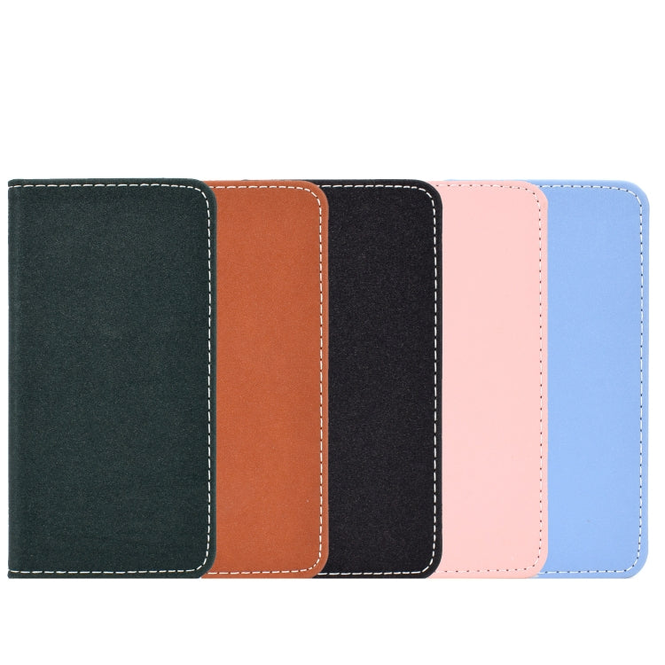 Solid Color Magnetic Horizontal Flip Leather Case with Card Slot & Holder, Series 1