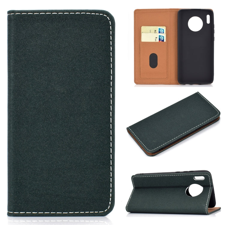 Solid Color Magnetic Horizontal Flip Leather Case with Card Slot & Holder, Series 1