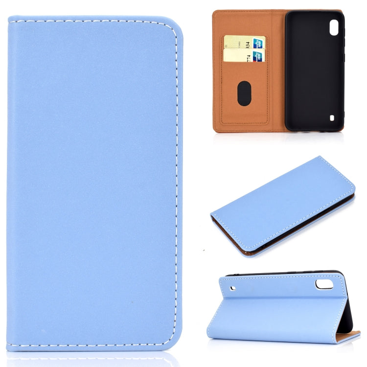 Solid Color Magnetic Horizontal Flip Leather Case with Card Slot & Holder, Series 2