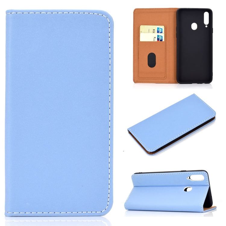 Solid Color Magnetic Horizontal Flip Leather Case with Card Slot & Holder, Series 2