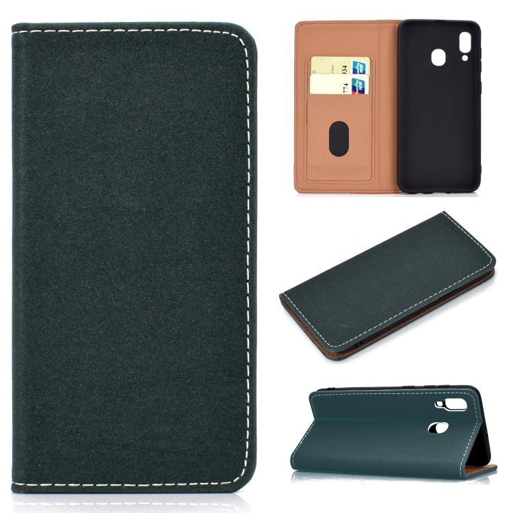 Solid Color Magnetic Horizontal Flip Leather Case with Card Slot & Holder, Series 1