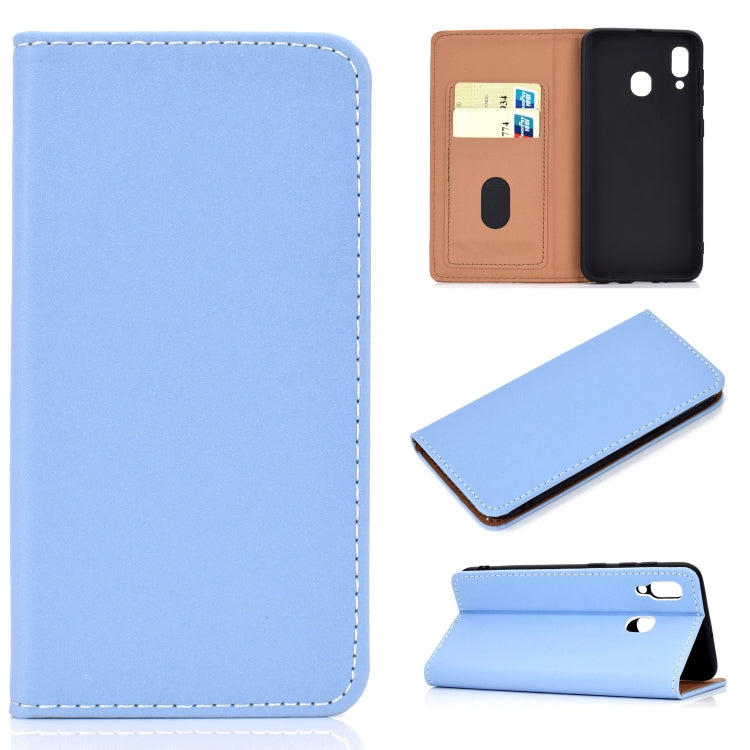 Solid Color Magnetic Horizontal Flip Leather Case with Card Slot & Holder, Series 1