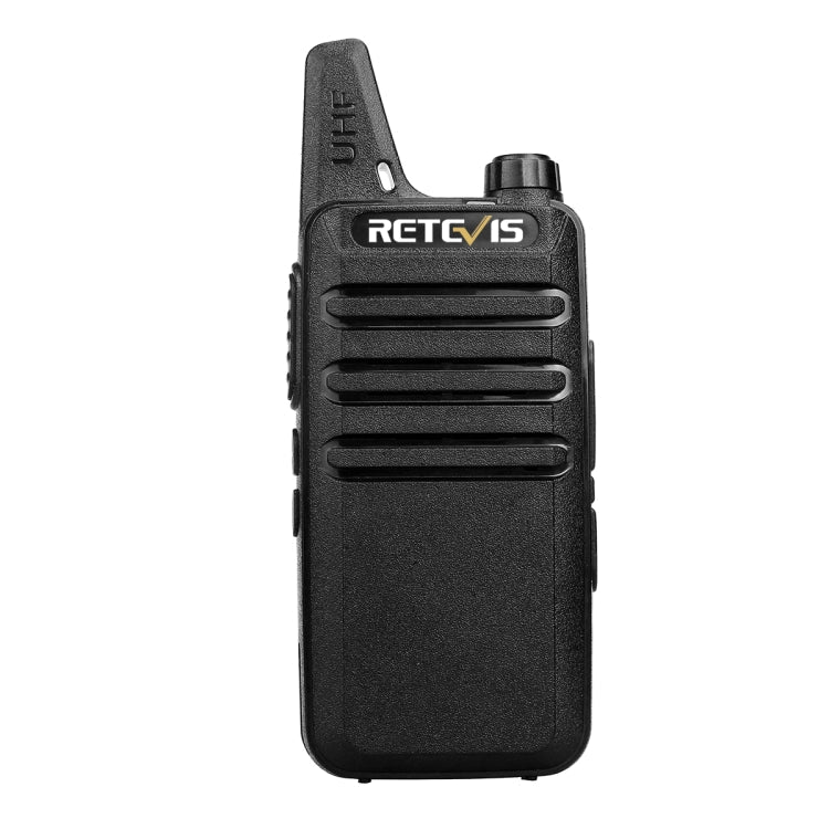 1 Pair RETEVIS RT622 US Frequency 400-480MHz 16CHS Handheld Two Way Radio Handheld Walkie Talkie, US Plug