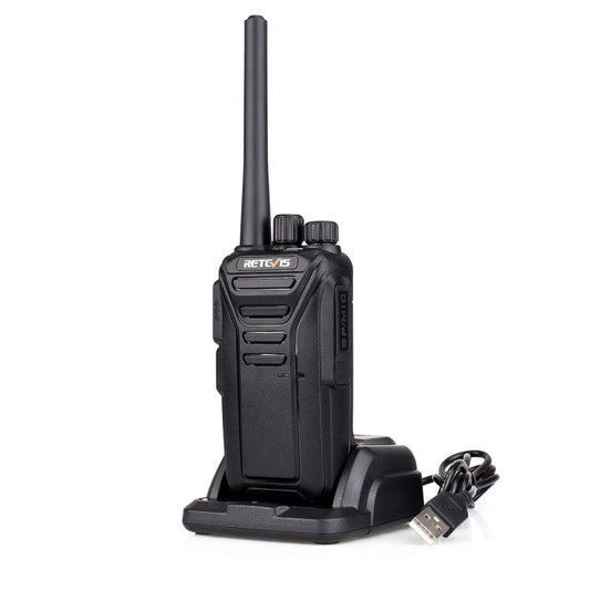 RETEVIS RT27 0.5W EU Frequency 446MHz 16CHS FRS Two Way Radio Handheld Walkie Talkie, EU Plug