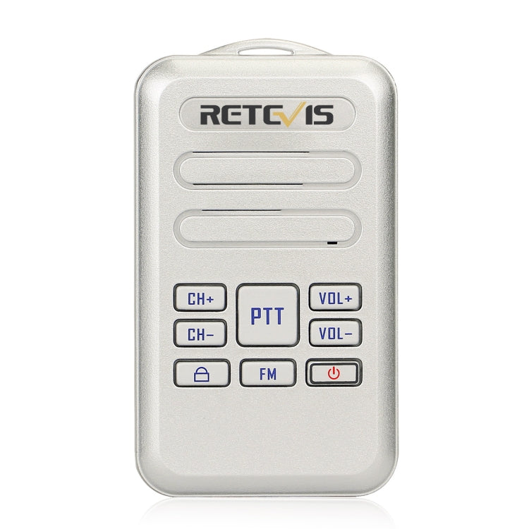 RETEVIS RT20 2W 400-470MHz 16CHS Mini FM Radio Two Way Radio Walkie Talkie, Reluova