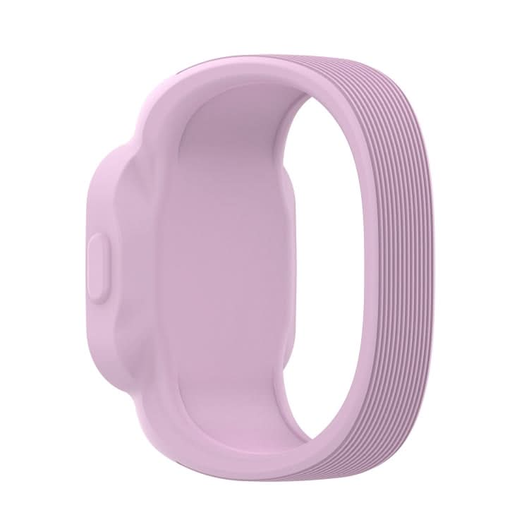 For Garmin Vivofit JR3 No Buckle Silicone Pure Color Replacement Watchband