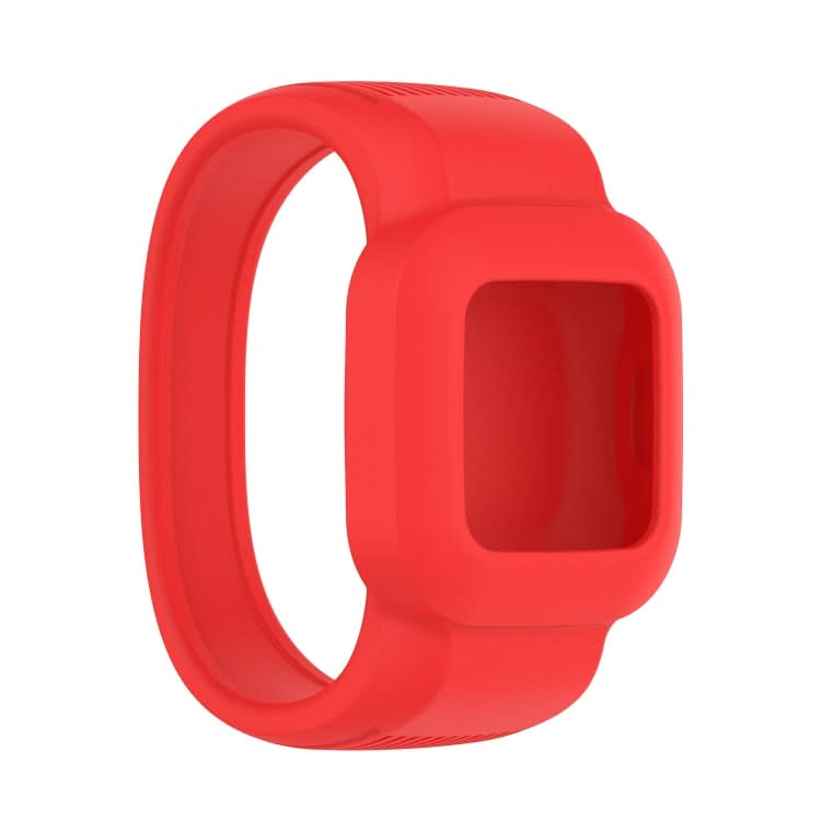 For Garmin Vivofit JR3 No Buckle Silicone Pure Color Replacement Watchband