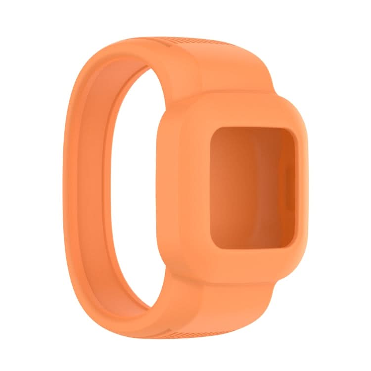 For Garmin Vivofit JR3 No Buckle Silicone Pure Color Replacement Watchband